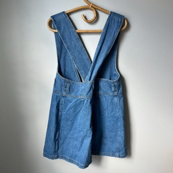 BDG Double Breasted Denim Skirtall Overall Women's Large - Picture 3 of 9